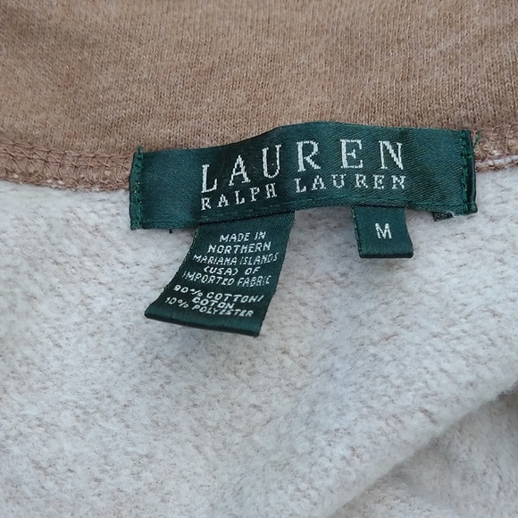shawl collar sweatshirt LAUREN RALPH LAUREN S M - Picture 8 of 9